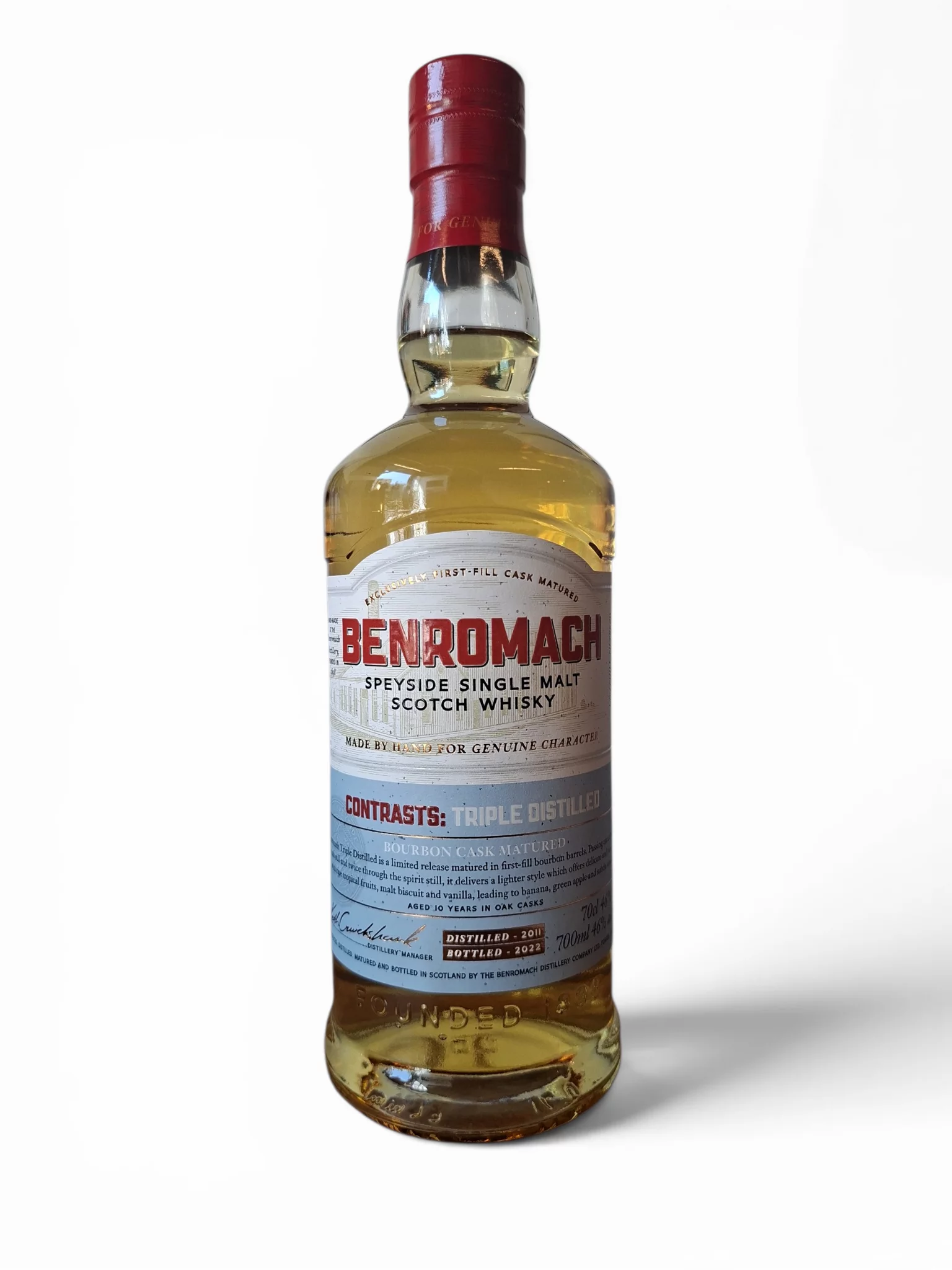 Benromach 2011 Triple distilled Whisky