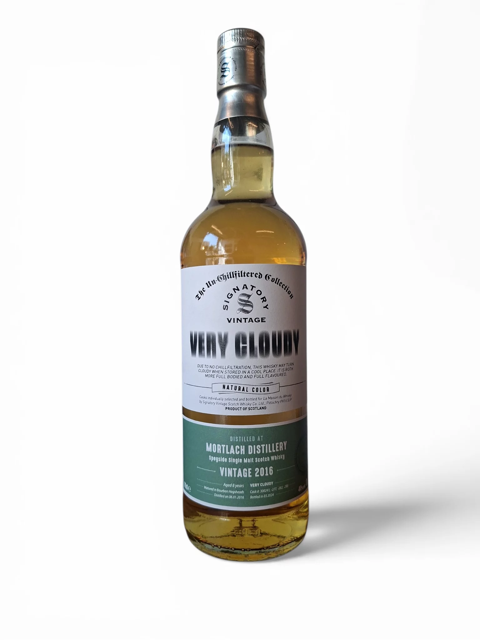 Mortlach 2016 Very Cloudy Signatory Whisky